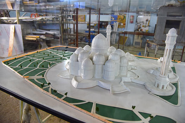 نموذج مصغر لجامع الـموصل الكبير